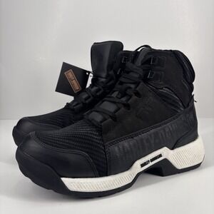 Harley-Davidson Vincent 5" Men's US 7M Black Waterproof Motorcycle Boot D93860